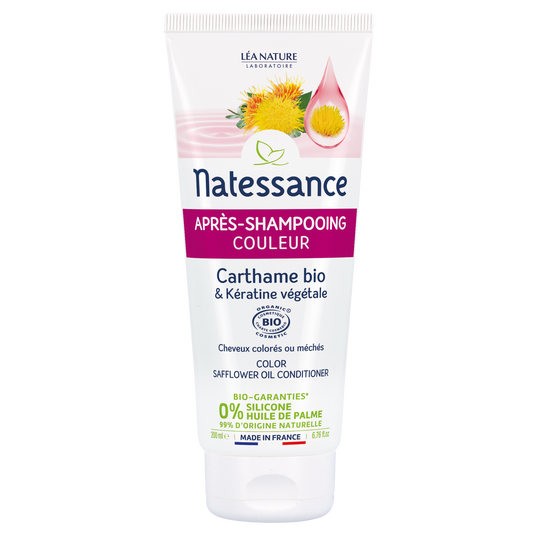 boho cosmetics Après-shampooing couleur Carthame - Natessance