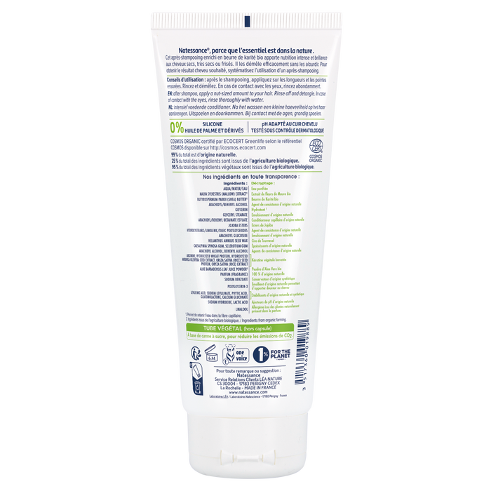 Boho Cosmetics Après-shampooing Ultra Nourrissant Karité Bio Et Kératine Végétale