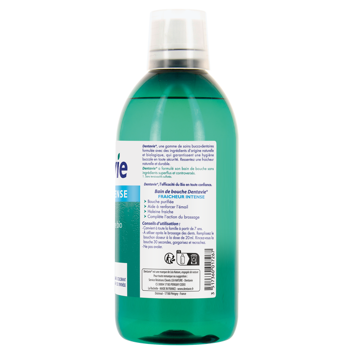 Boho Cosmetics Bain De Bouche Fraicheur Intense 500ml - Dentavie