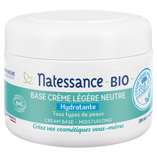 boho cosmetics Base crème neutre légère 200ml - Natessance