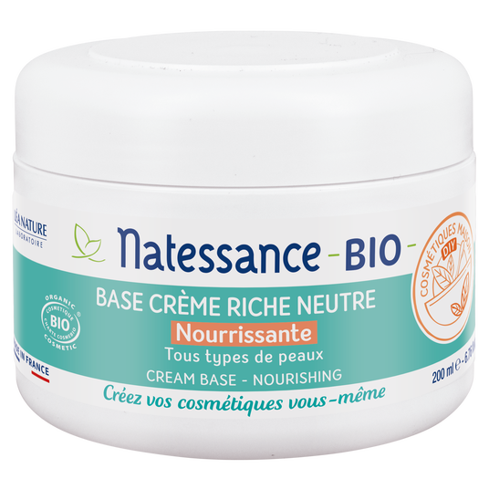 boho cosmetics Base crème neutre riche 200ml - Natessance