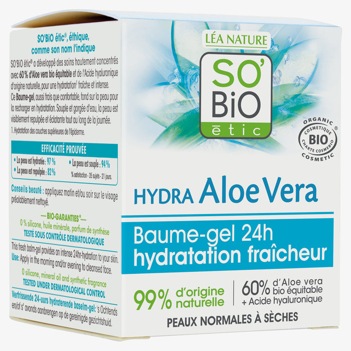 Boho Cosmetics Baume-gel Hydratation Fraicheur 24h - SO'BiO étic