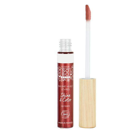 boho cosmetics Baume lèvres n°43 Rouge Corail - SO'BiO étic