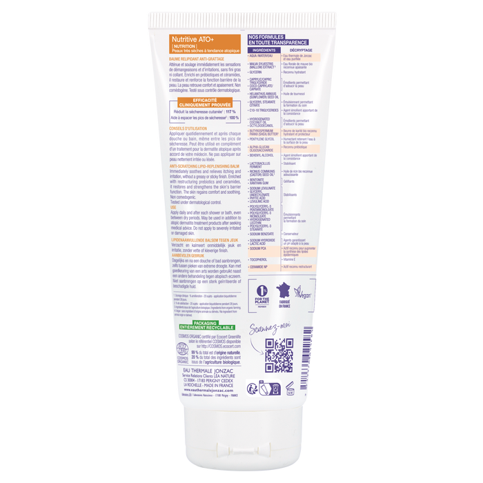 Boho Cosmetics Baume Relipidant Intensif - 200ml - Eau Thermale Jonzac