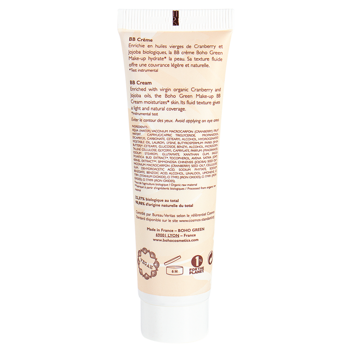Boho Cosmetics BB Crème 02 Beige Clair Bio Et Vegan Boho Green Make-Up
