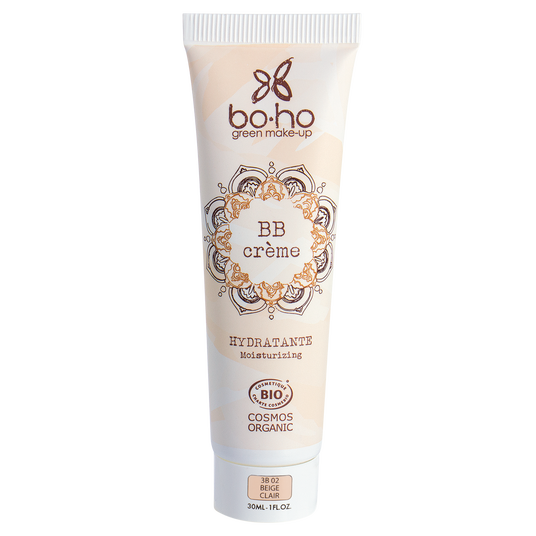 boho cosmetics BB Crème 02 Beige clair bio et vegan Boho Green Make-Up