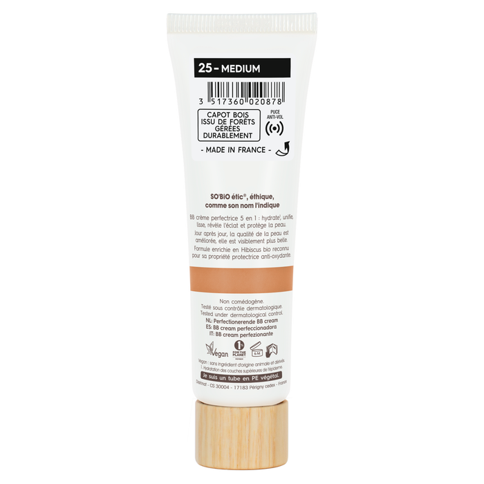 Boho Cosmetics BB Crème 5 En 1 Perfect - 25 Medium - SO’BiO étic