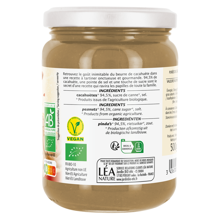Boho Cosmetics Beurre De Cacahuète Creamy 500g - Jardin BiO étic