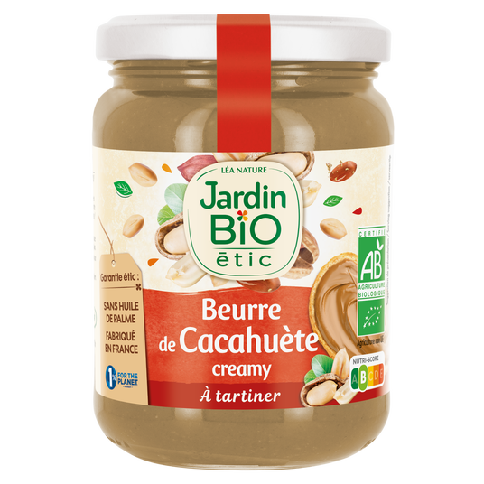 boho cosmetics Beurre de Cacahuète Creamy 500g - Jardin BiO étic