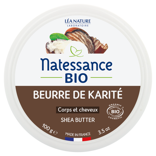 boho cosmetics Beurre de Karité BiO - protège et répare - Natessance