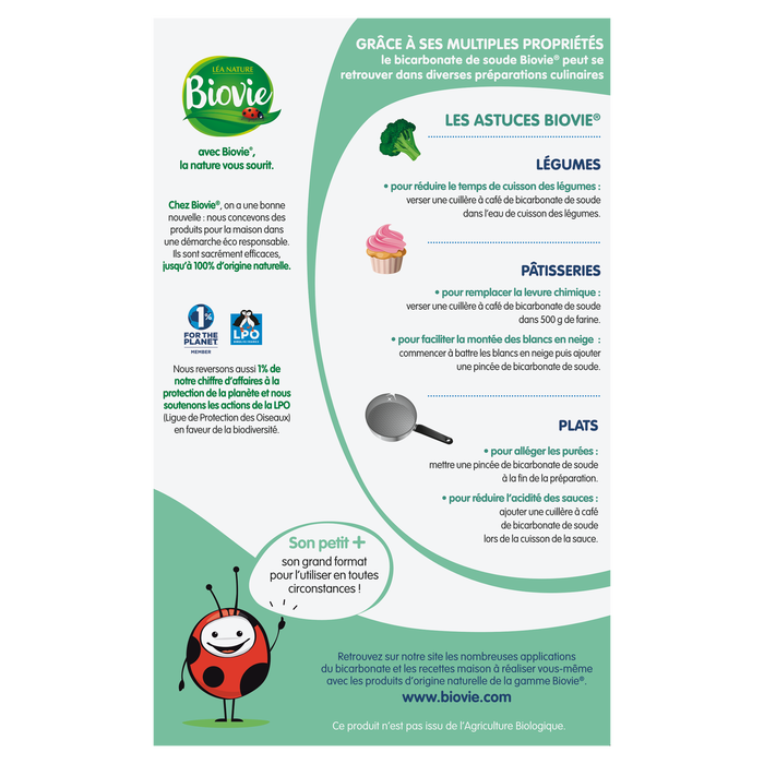 Boho Cosmetics Bicarbonate De Soude - Grand Format - Biovie