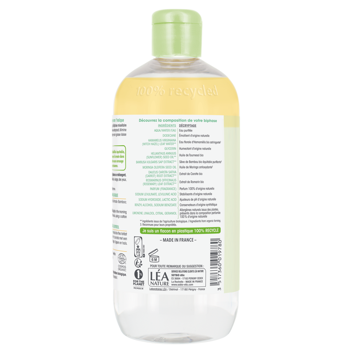 Boho Cosmetics Biphase Micellaire Waterproof - Pur Bamboo - SO'BiO étic