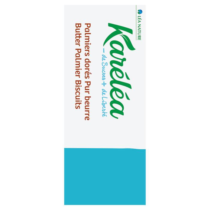 Boho Cosmetics Biscuits Palmiers Dorés Sans Sucres Ajoutés - Karéléa