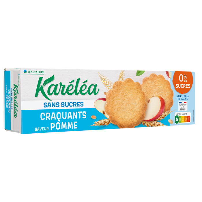 Boho Cosmetics Biscuits Saveur Pomme Sans Sucres - KARELEA