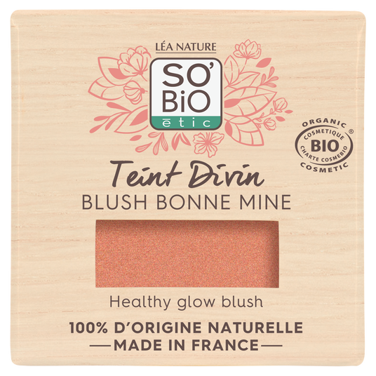 boho cosmetics Blush bonne mine - 02 Pêche - SO'BiO étic