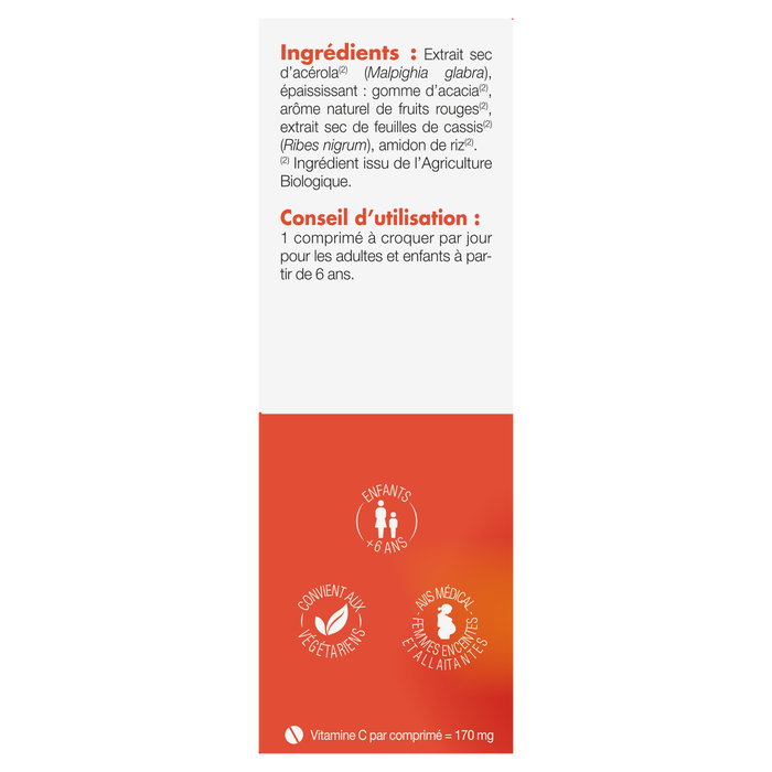 Boho Cosmetics Acérola Bio 1000 Sans Sucres