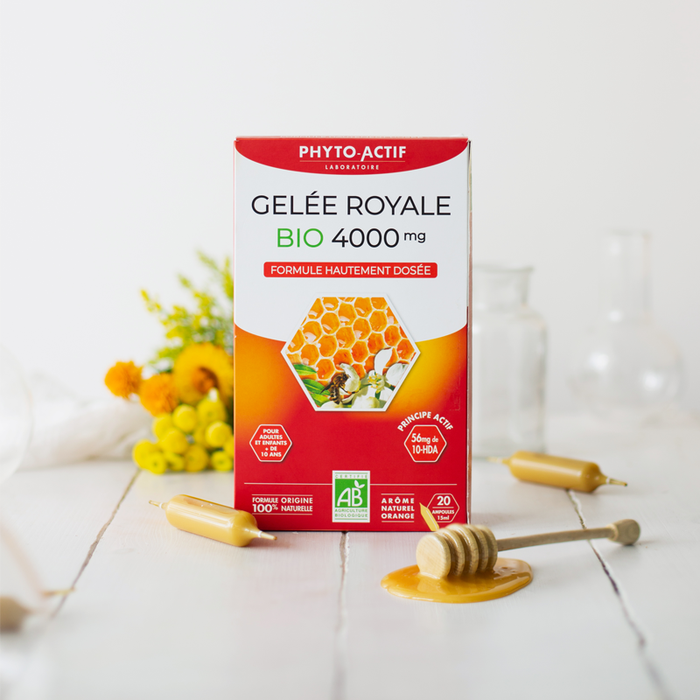 Boho Cosmetics Ampoules Gelée Royale Bio 4000mg