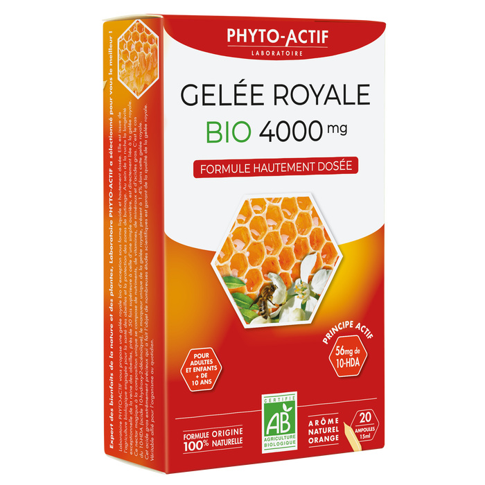 Boho Cosmetics Ampoules Gelée Royale Bio 4000mg