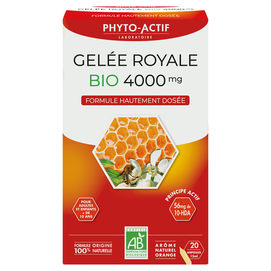 boho cosmetics Ampoules Gelée Royale Bio 4000mg
