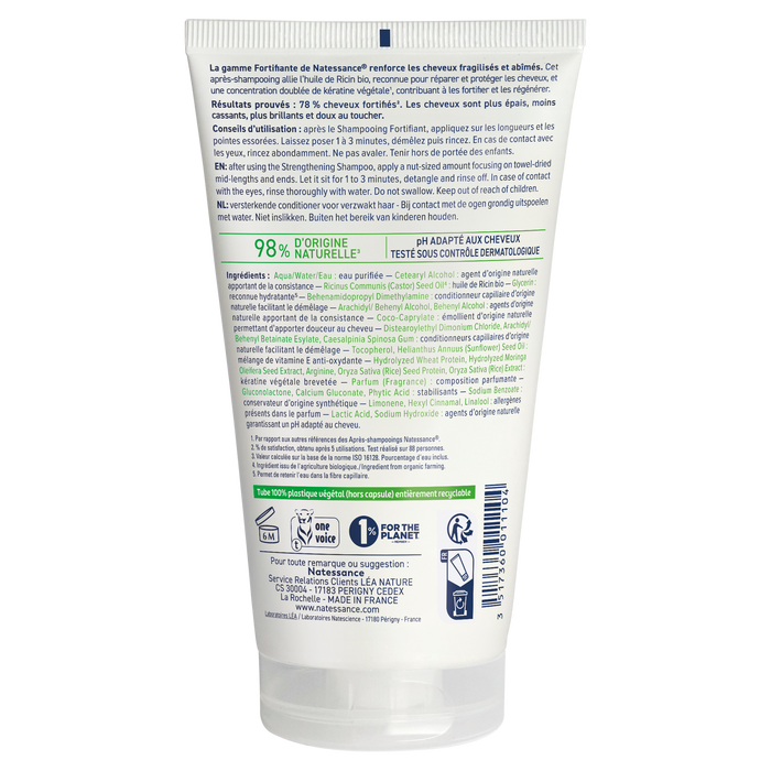 Boho Cosmetics Après-shampooing Fortifiant Ricin