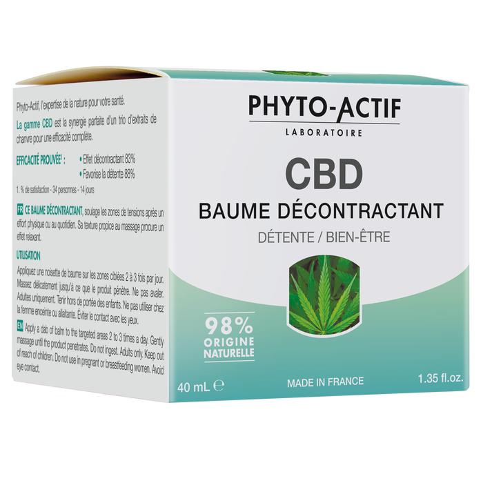 Boho Cosmetics Baume Décontractant CBD - Phyto-Actif