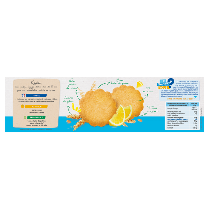 Boho Cosmetics Biscuit Citron Sans Sucres - Karéléa