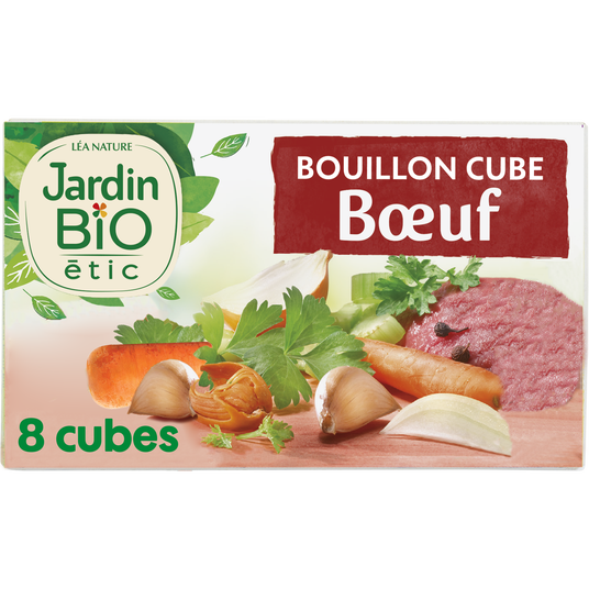 boho cosmetics Bouillon cube Boeuf - Jardin Bio Étic