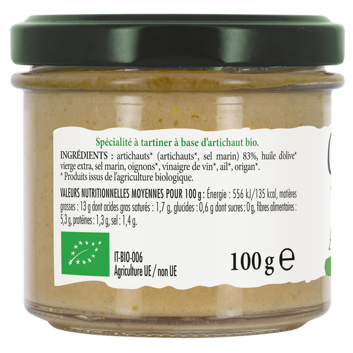 Boho Cosmetics Bruschetta Artichaut - Gusti Amo Bio