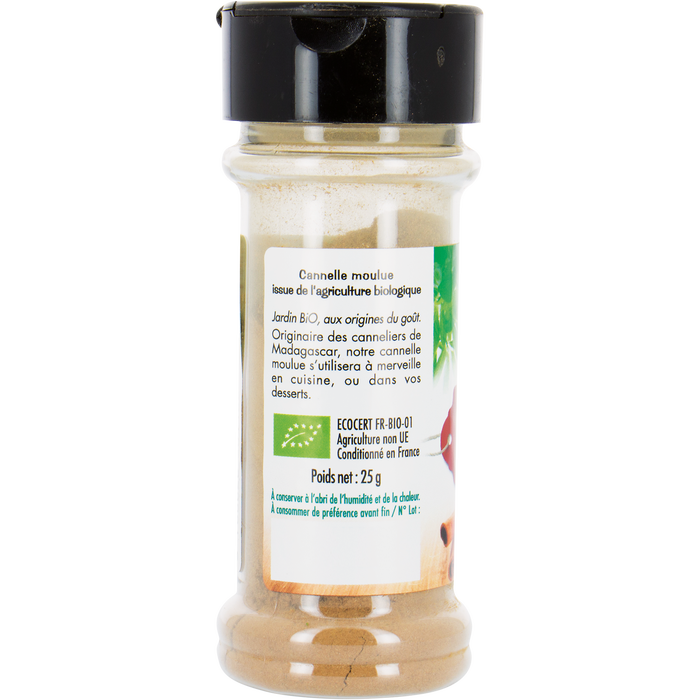 Boho Cosmetics Cannelle Moulue Bio - Jardin Bio Étic