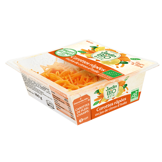 boho cosmetics Carottes rapées bio - Jardin BiO étic