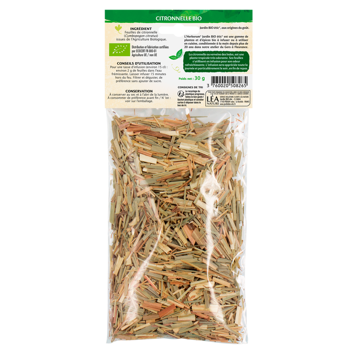 Boho Cosmetics Citronnelle - Jardin Bio Étic