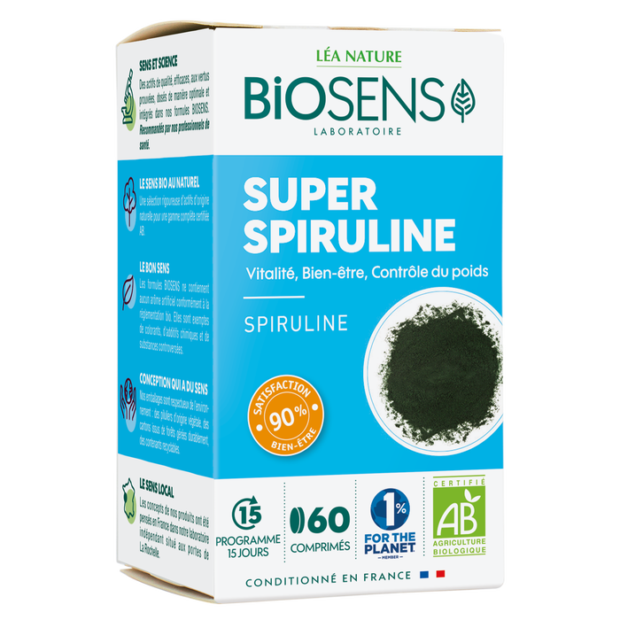 Boho Cosmetics Comprimés Super Spiruline - Biosens