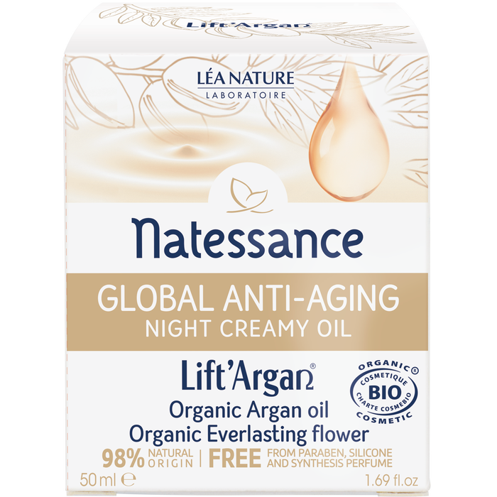 Boho Cosmetics Crème-huile Nuit Anti-âge Global