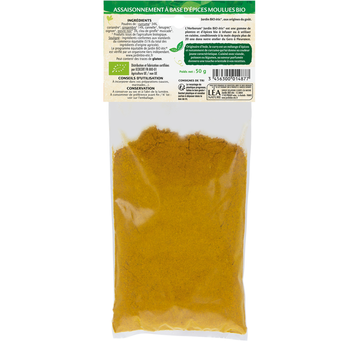 Boho Cosmetics Curry Doux - Jardin Bio Étic