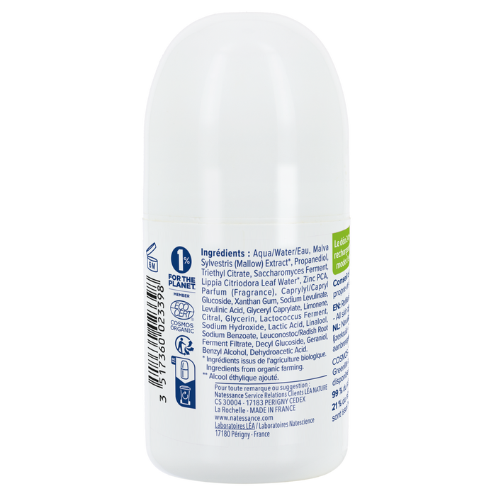 Boho Cosmetics Déo 24h Rechargeable Verveine