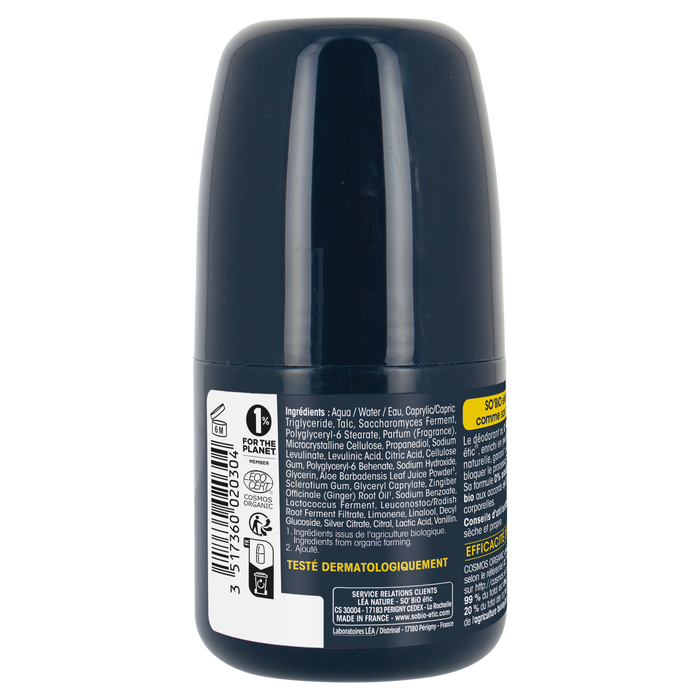 Boho Cosmetics Déo Men 24h Gingembre - SO'BiO étic