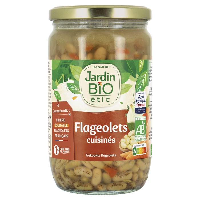 Boho Cosmetics Flageolets Cuisinés - Jardin Bio Étic