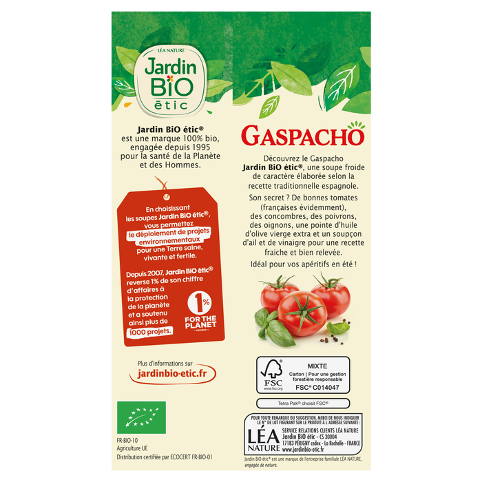 Boho Cosmetics Gaspacho - Jardin BiO étic