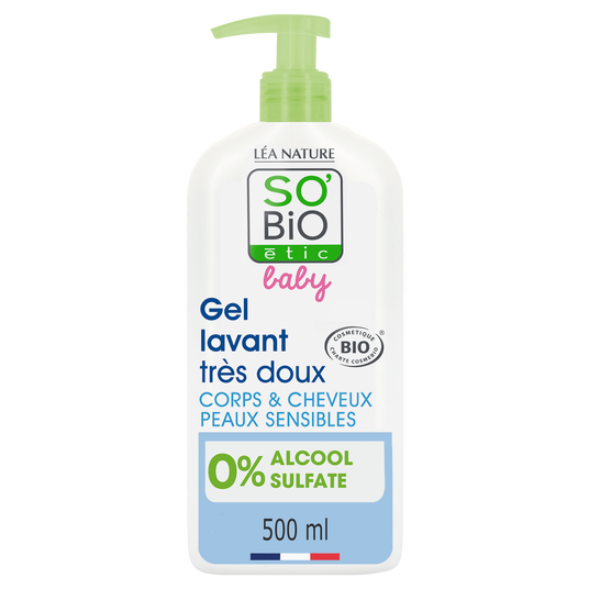 boho cosmetics Gel lavant très doux - SO'BiO étic