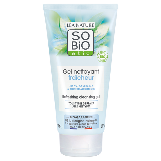 boho cosmetics Gel nettoyant fraîcheur - SO'BiO étic