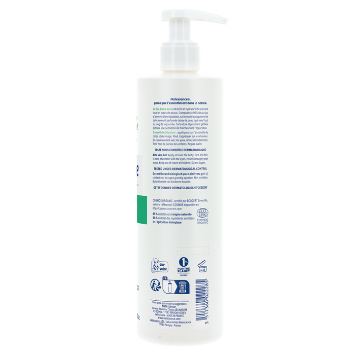 Boho Cosmetics Gel Pur Aloe Vera 400 Ml - Natessance