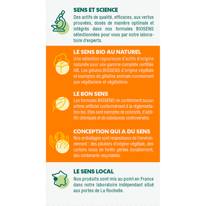 Boho Cosmetics Gelule Vegetale Energie 5G - Biosens