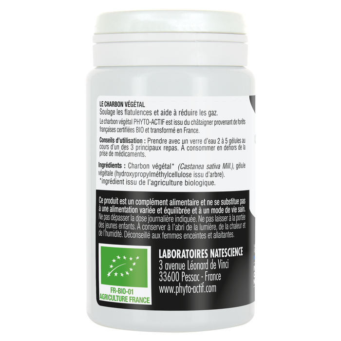 Boho Cosmetics Gélules Charbon Végétal Activé Bio