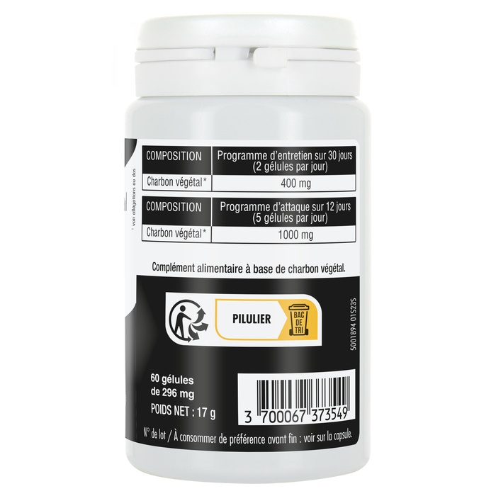 Boho Cosmetics Gélules Charbon Végétal Activé Bio