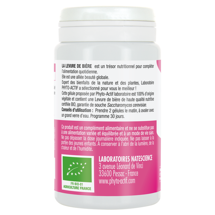 Boho Cosmetics Gélules Levure De Bière Bio