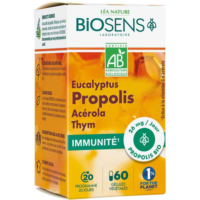 Boho Cosmetics Gélules Propolis Immunité - Biosens