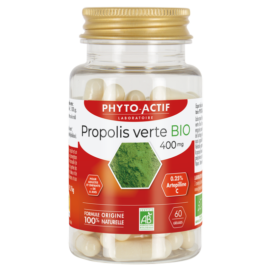 boho cosmetics Gélules Propolis verte Bio 400 mg