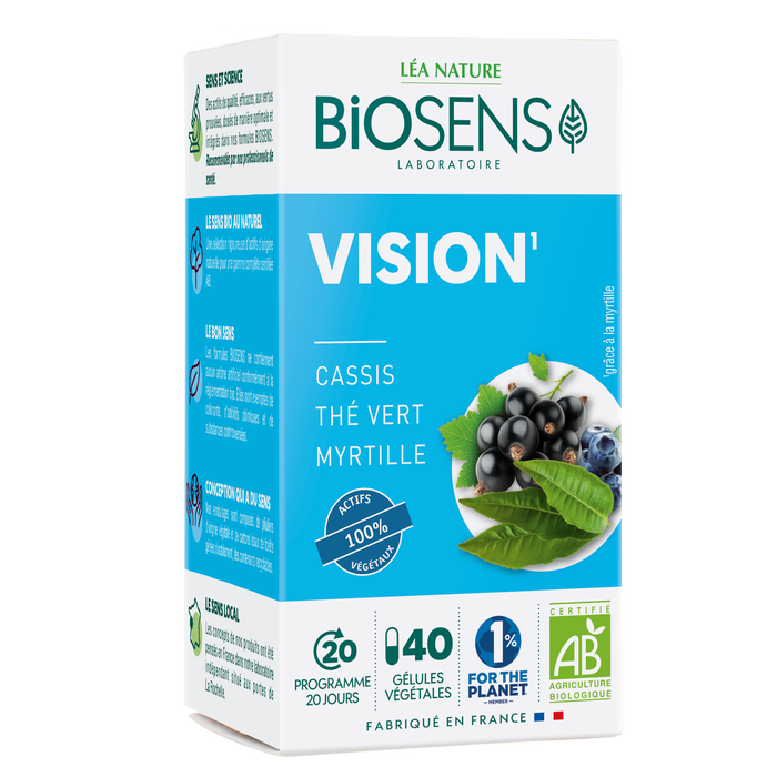 Boho Cosmetics Gélules Végétales VISION - Biosens