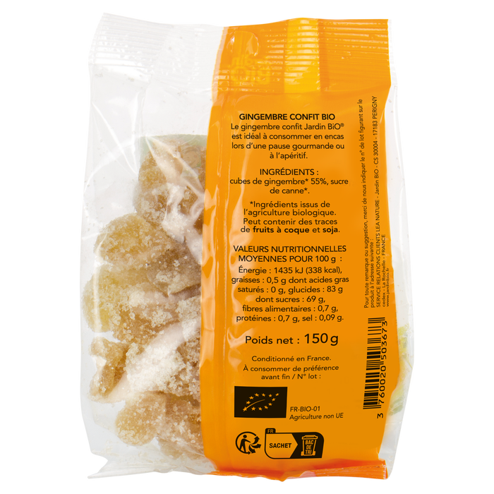 Boho Cosmetics Gingembre Confit - Jardin Bio Étic