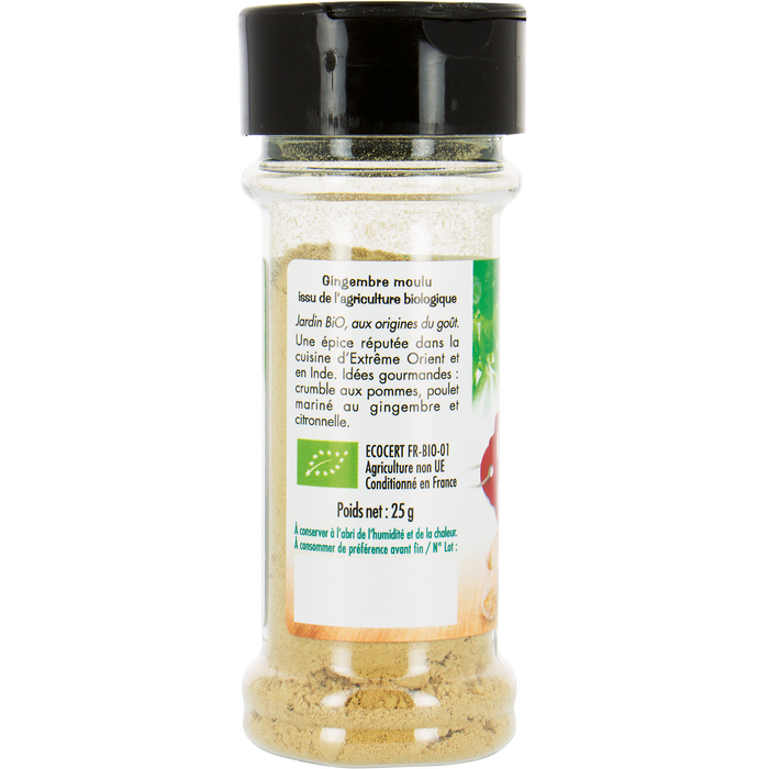 Boho Cosmetics Gingembre Moulu Bio - Jardin Bio Étic